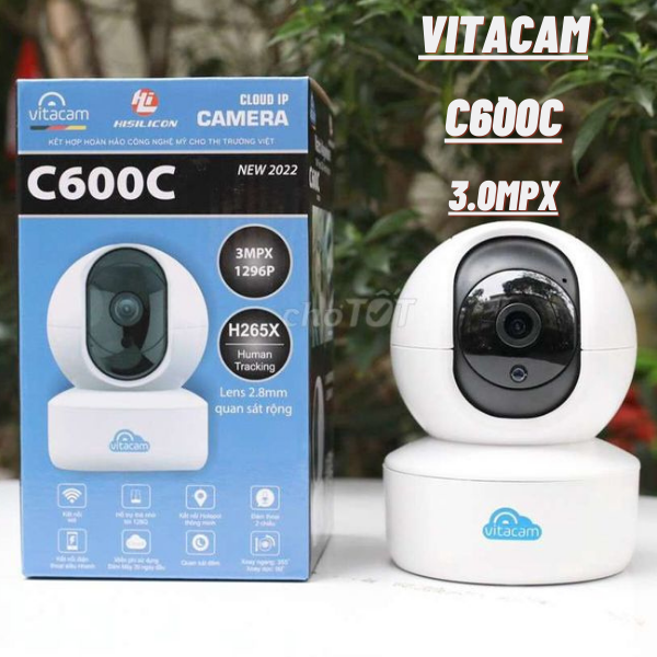 Camera IP Wifi VITACAM C600C 3MP