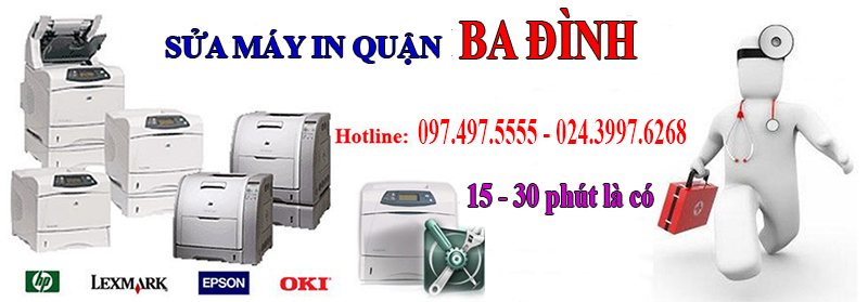 SỬA MÁY IN QUẬN BA ĐÌNH