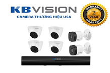 Trọn bộ Camera KBvision 2.0MP 6 mắt Full HD