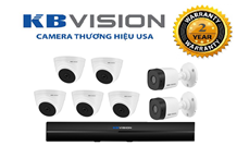 Trọn bộ Camera KBvision 2.0MP 7 mắt Full HD